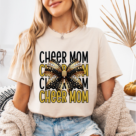 Cheer Mom Adult Tee