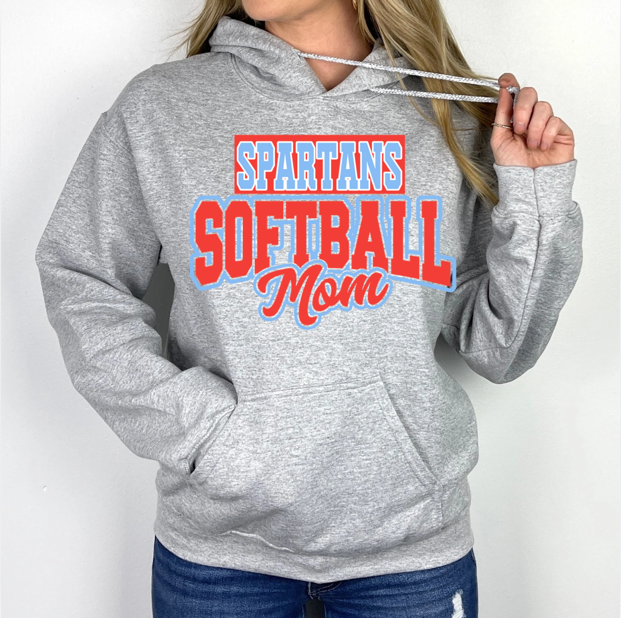 Spartans Softball Mom Hoodie