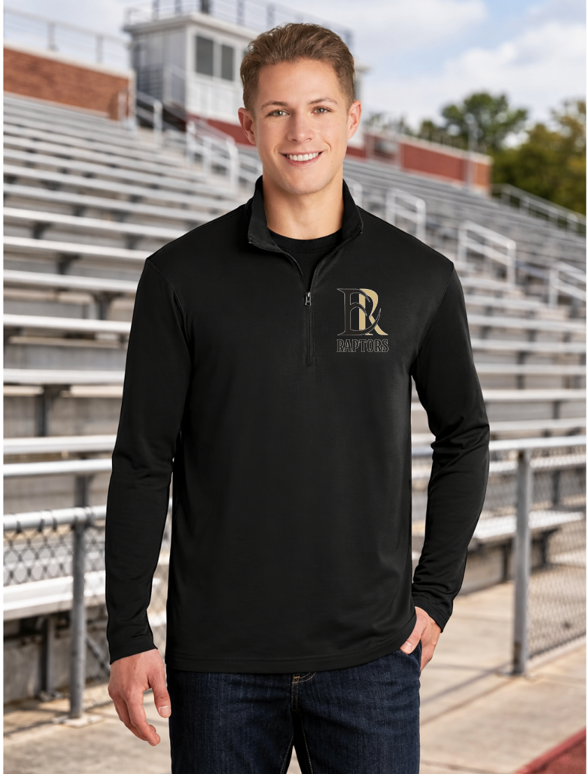 ER - Unisex SPF/DriFit Quarter Zip - With or Without Sleeve Design