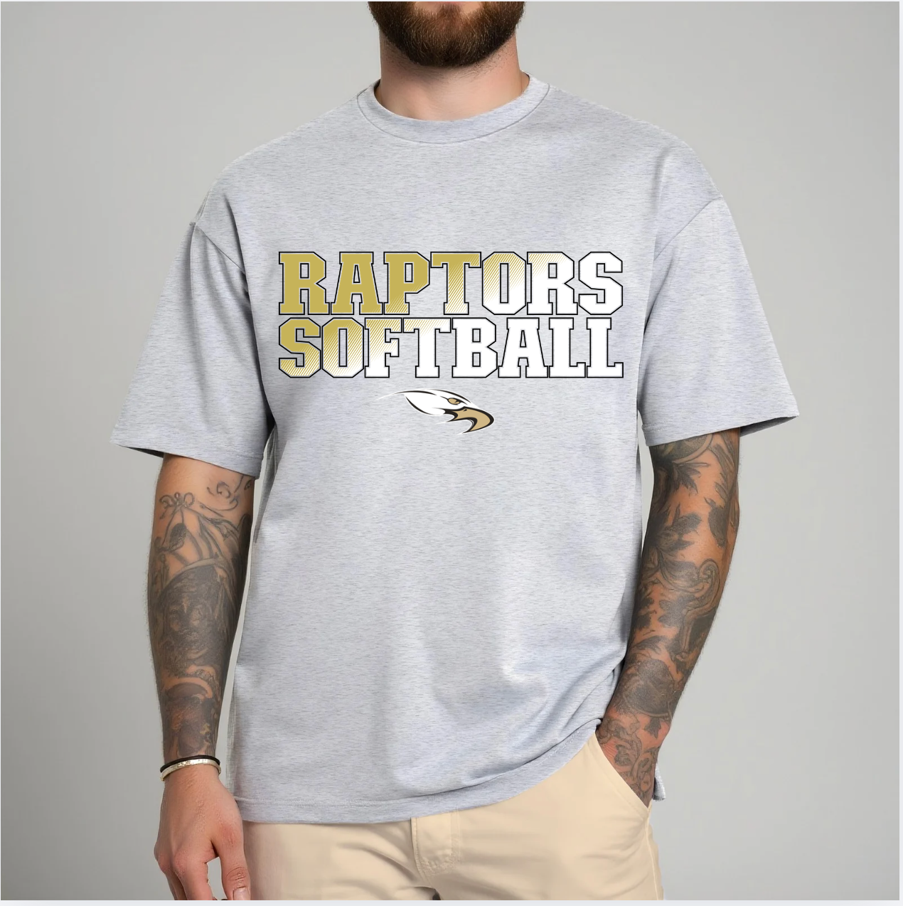 Raptors Softball 2026 Design - Tee or Tank - Adult