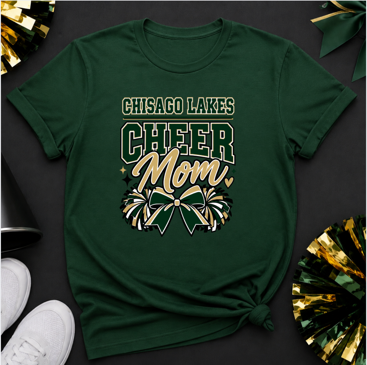 Chisago Lakes Cheer Mom Tee